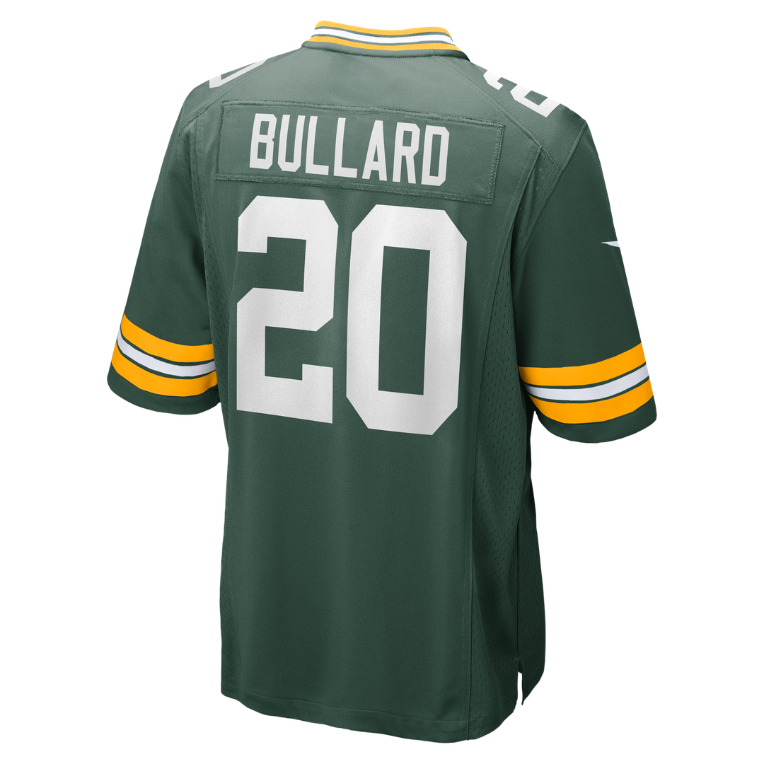 Men's Green Bay Packers Javon Bullard Green Jersey