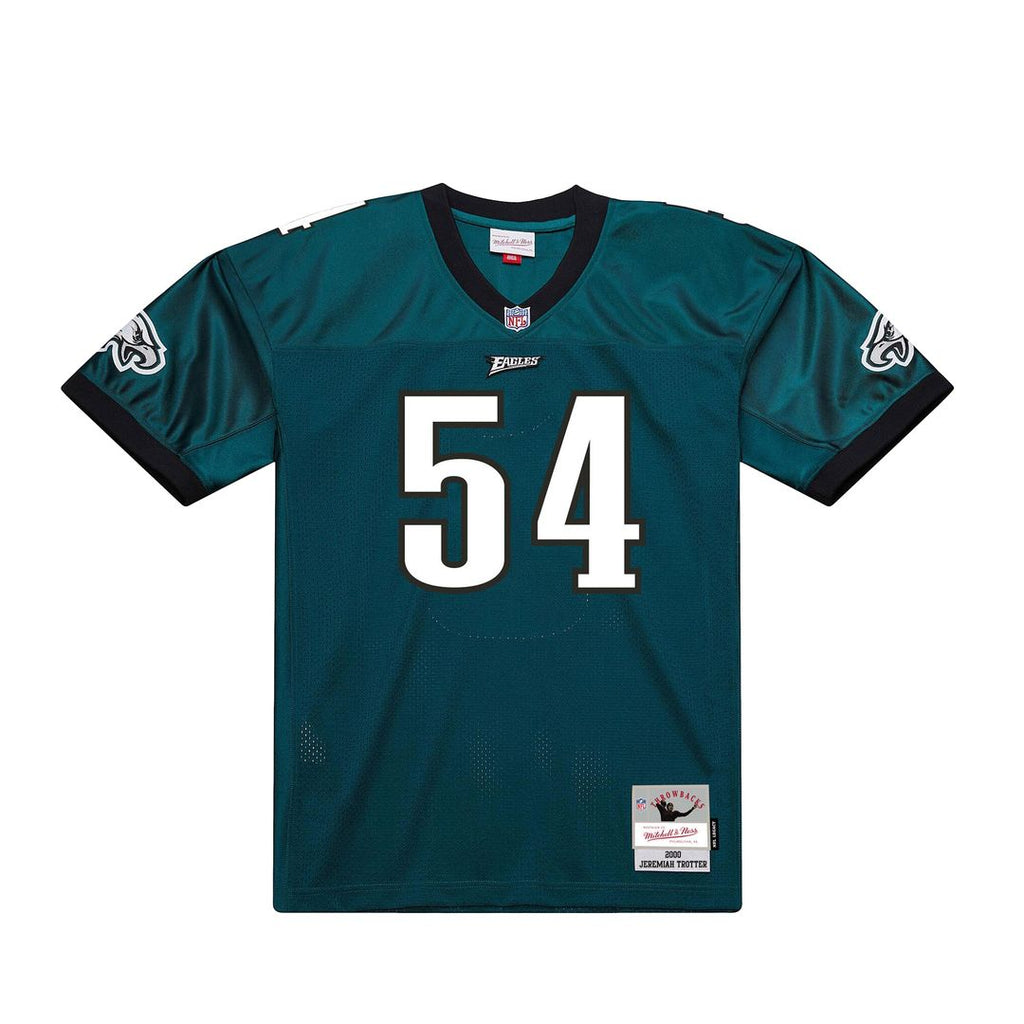 Men's Philadelphia Eagles Jeremiah Trotter Green 2000 Legacy Throwback Replica Jersey