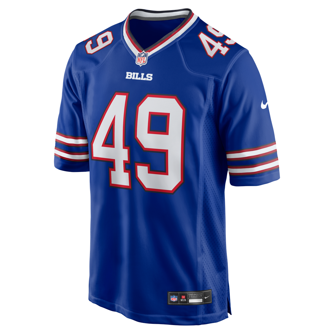 Men's Buffalo Bills DaShaun White Royal Team