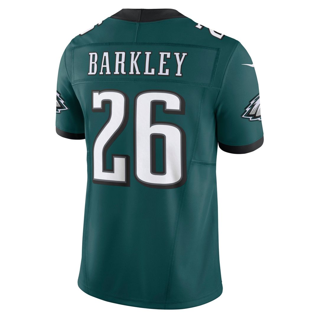 Men's Philadelphia Eagles Saquon Barkley Kelly Green Alternate Vapor F.U.S.E.
