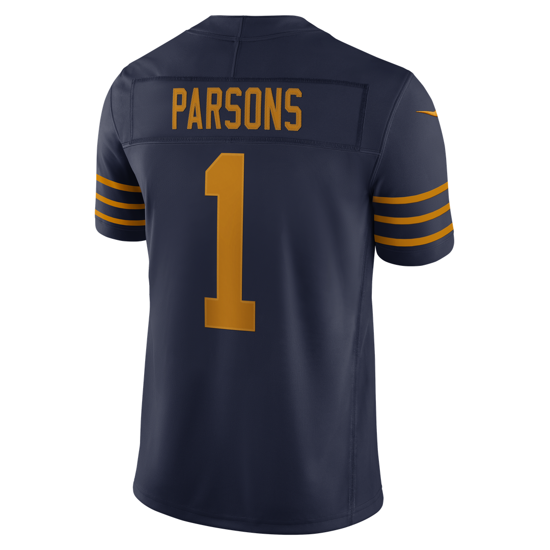 Men's Green Bay Packers Micah Parsons Navy Alternate Stitched Jersey
