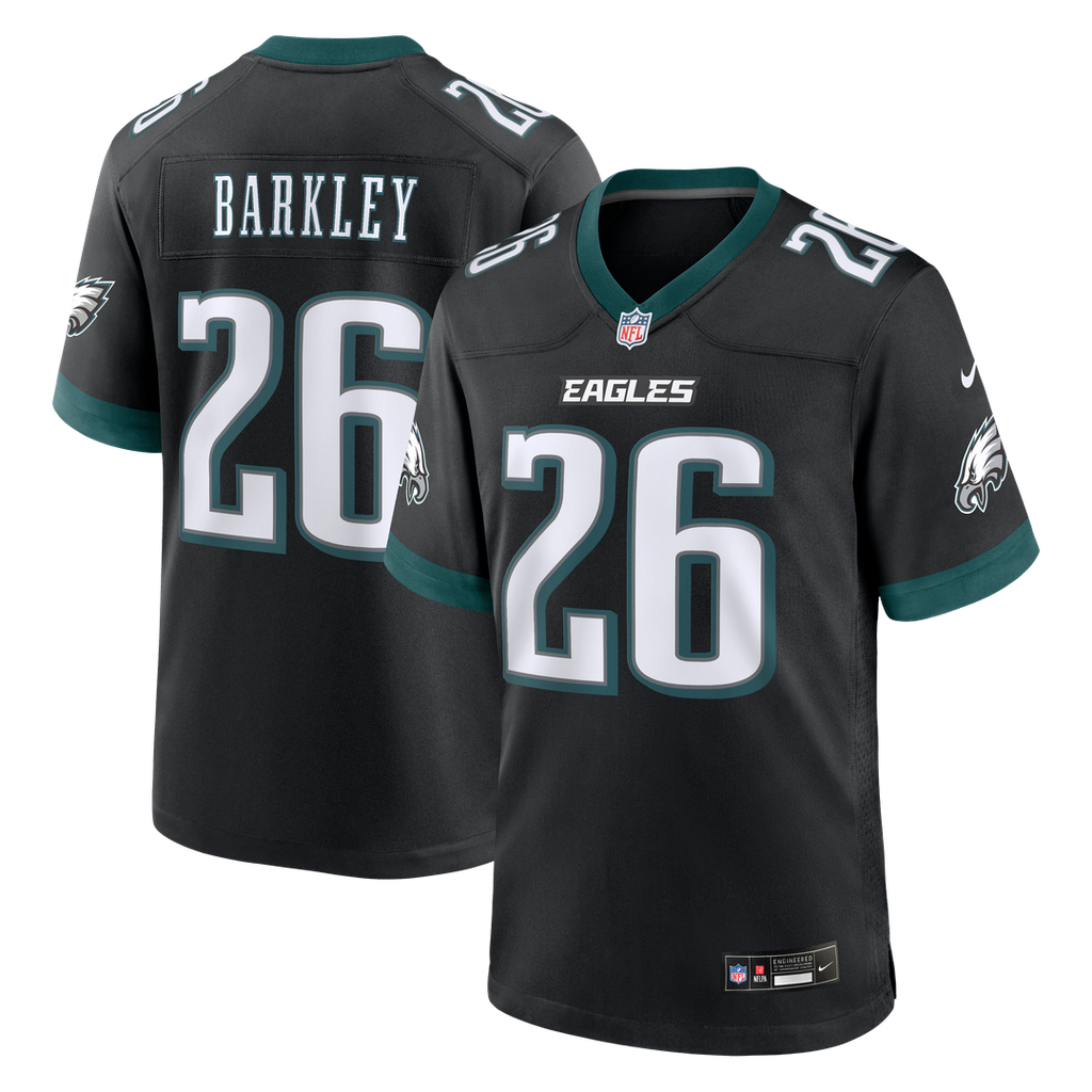 Men's Philadelphia Eagles Saquon Barkley White