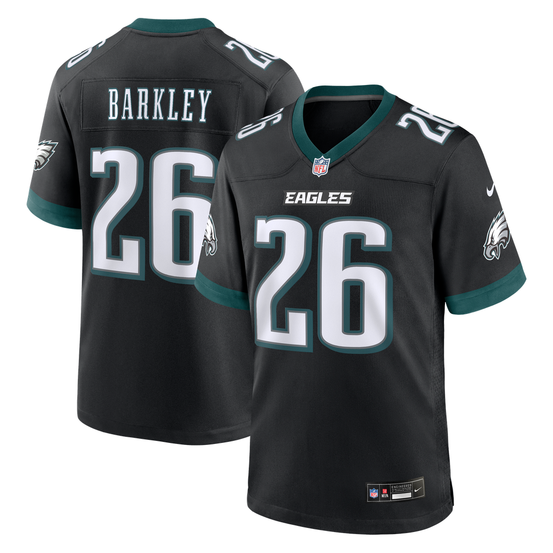 Men's Philadelphia Eagles Saquon Barkley Midnight Green Team