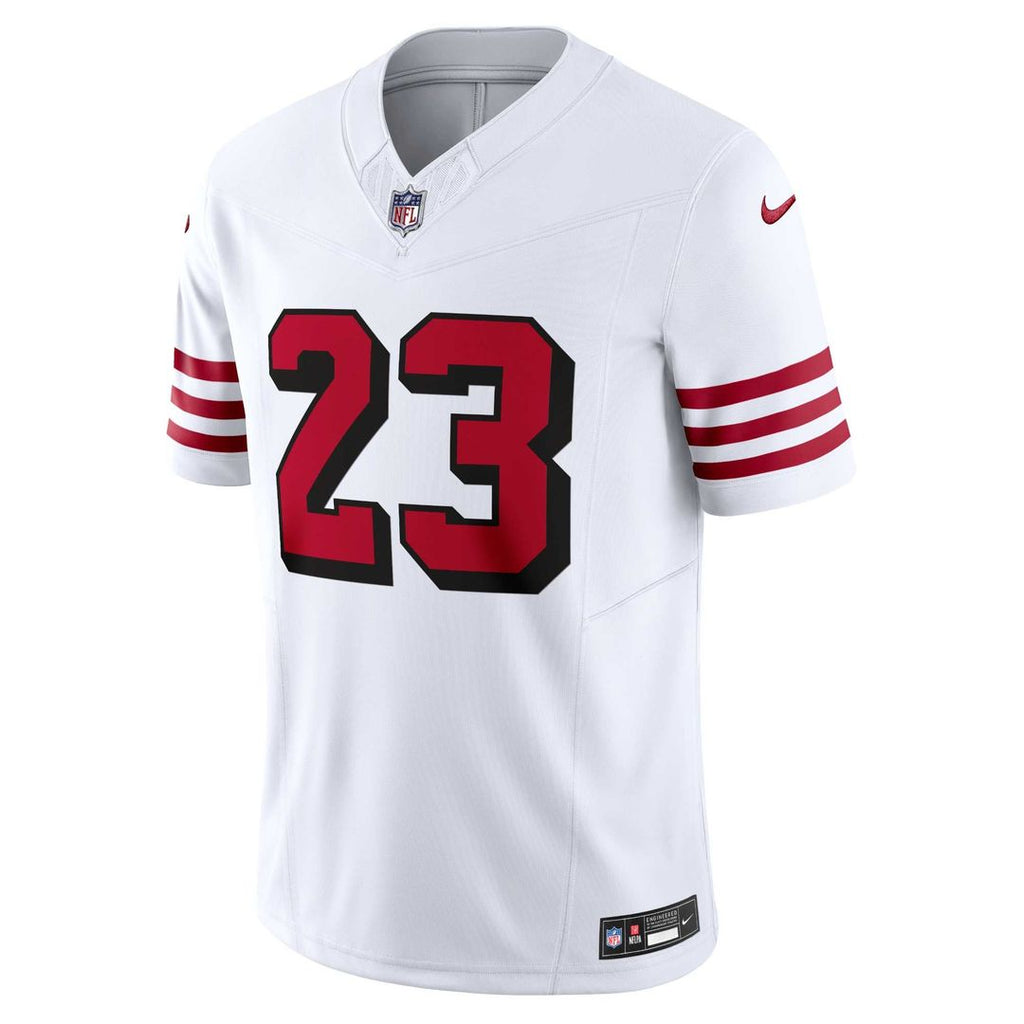 Men's San Francisco 49ers Christian McCaffrey Scarlet Vapor F.U.S.E.