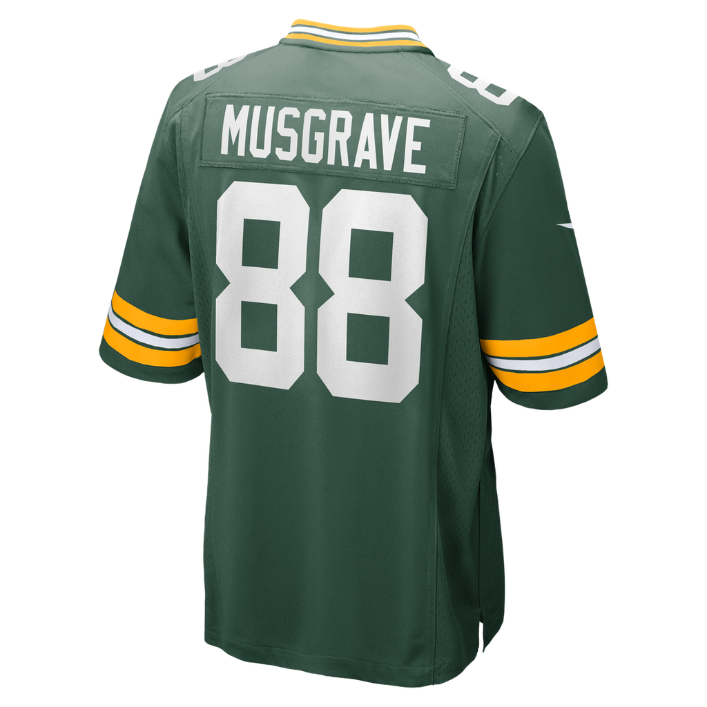 Men's Green Bay Packers Luke Musgrave Green Jersey