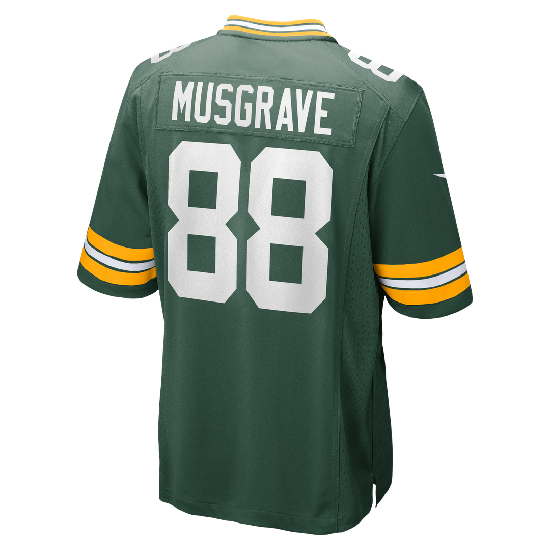 Men's Green Bay Packers Luke Musgrave Green Jersey