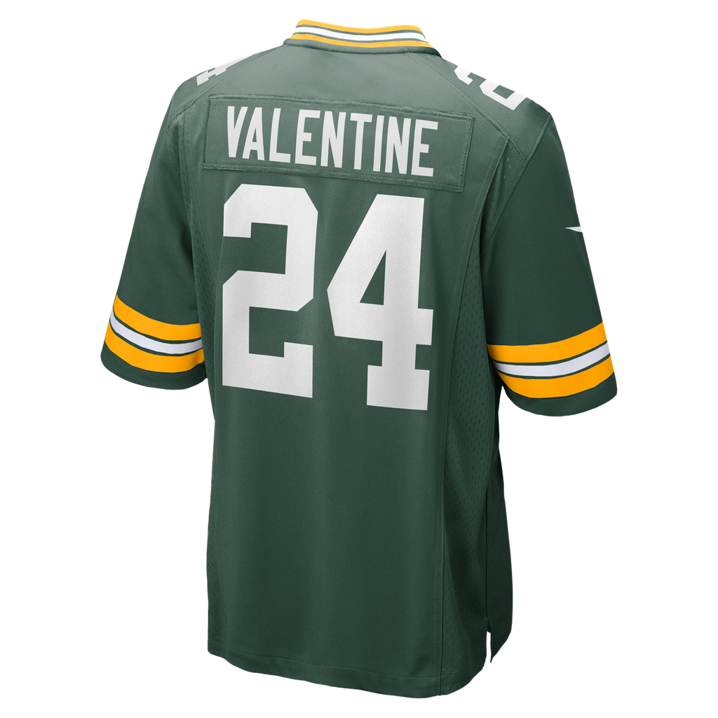 Men's Green Bay Packers Carrington Valentine Green Jersey