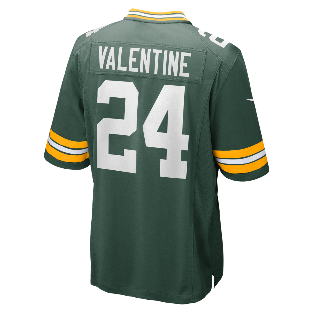 Men's Green Bay Packers Carrington Valentine Green Jersey