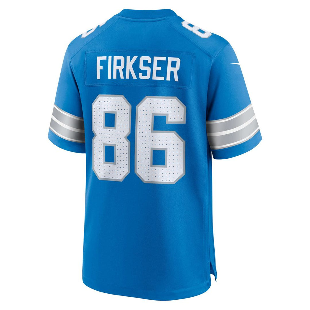 Men's Detroit Lions Anthony Firkser Blue Team