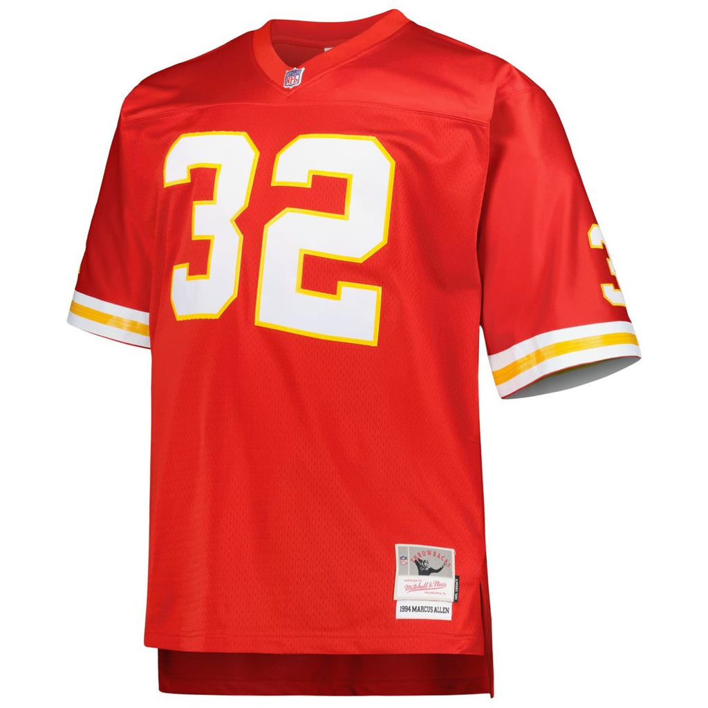 Men's Kansas City Chiefs Marcus Allen Red Big & Tall 1994 Retired Player Replica Jersey