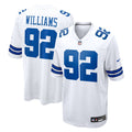 Men's Dallas Cowboys Quinnen Williams White
