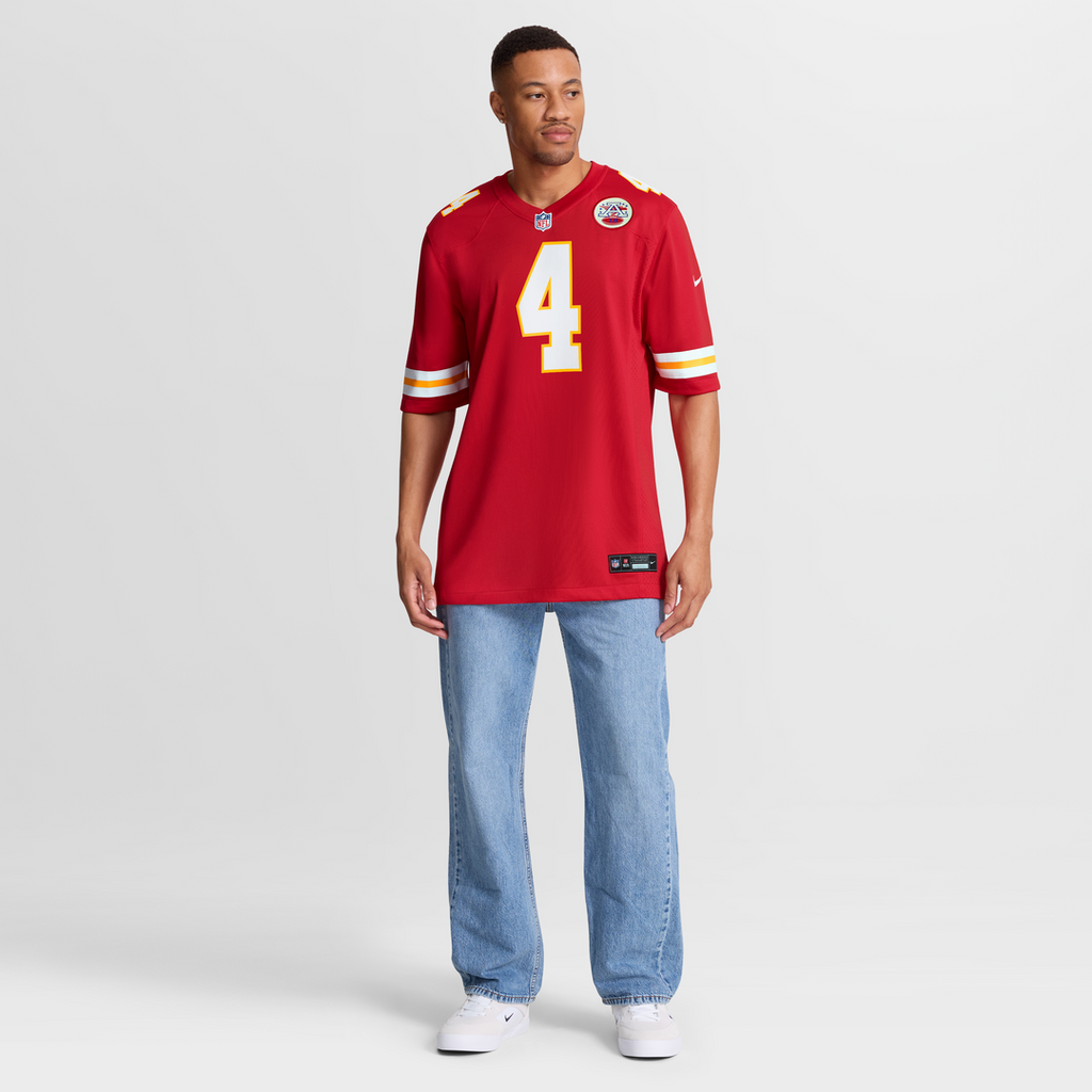 Men's Kansas City Chiefs Rashee Rice Red