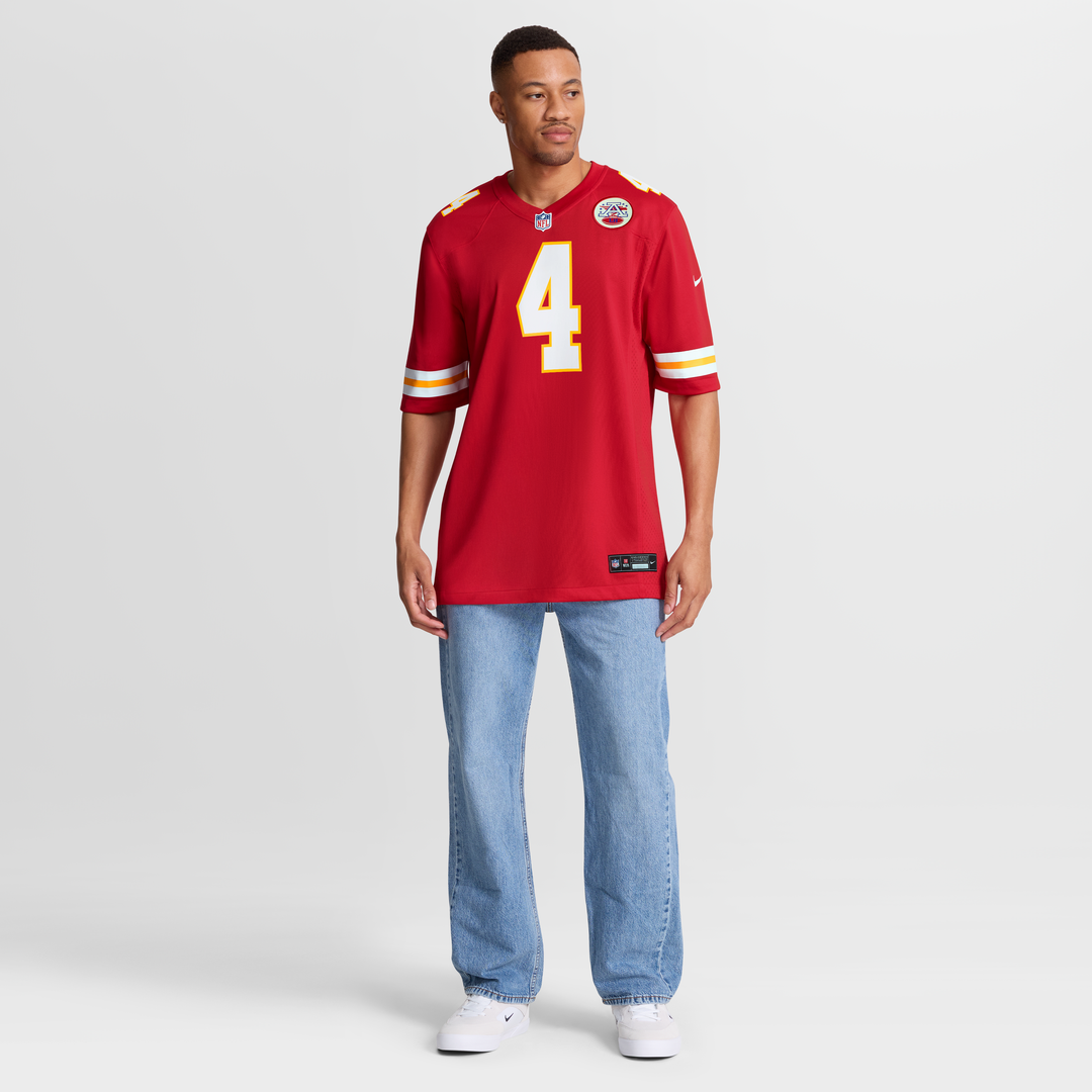 Men's Kansas City Chiefs Rashee Rice Red