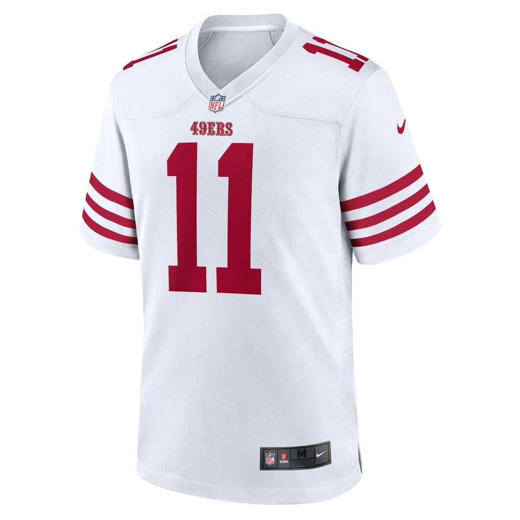 Men's San Francisco 49ers Brandon Aiyuk Scarlet Game Player Jersey