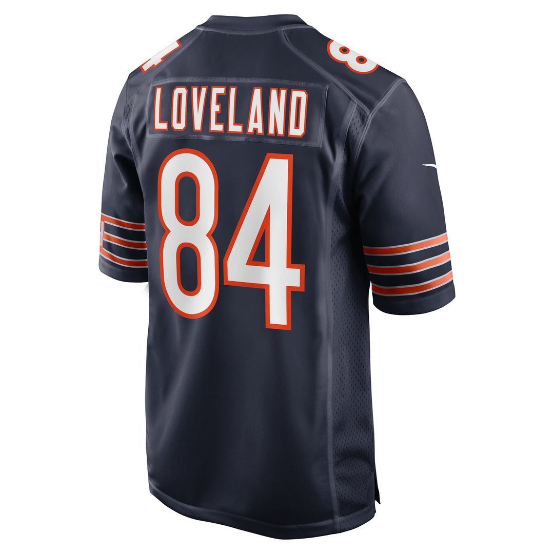 Men's Chicago Bears Colston Loveland Navy Team