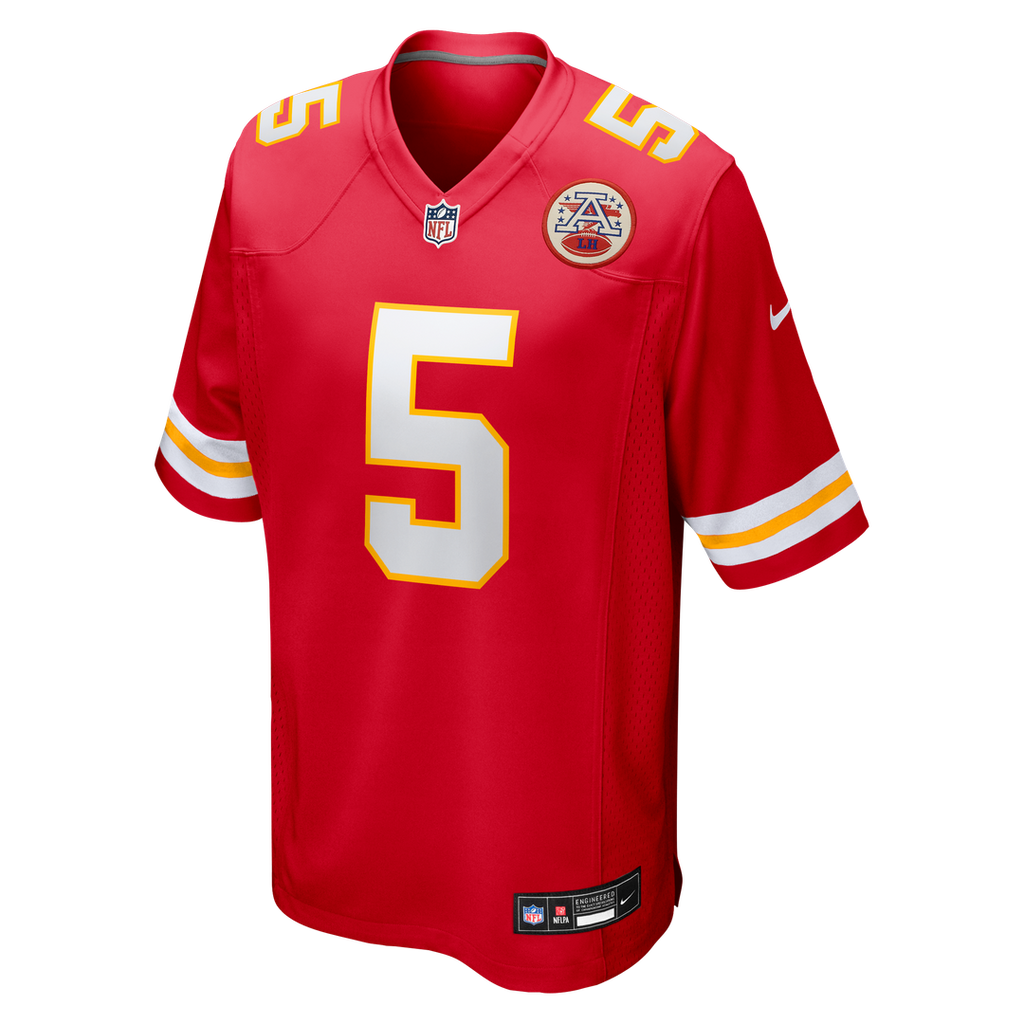 Men's Kansas City Chiefs Mansoor Delane Red Team