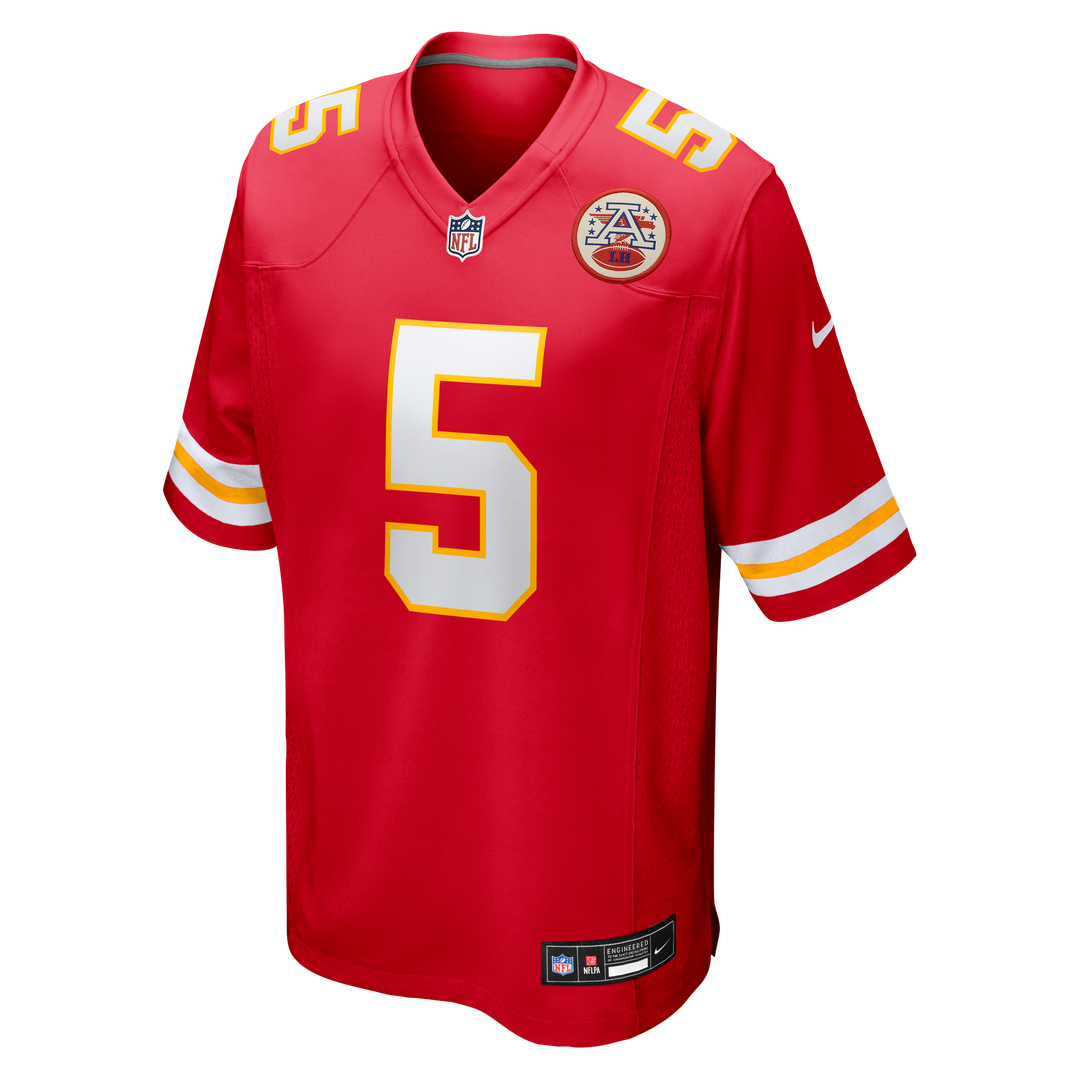 Men's Kansas City Chiefs Mansoor Delane Red Team