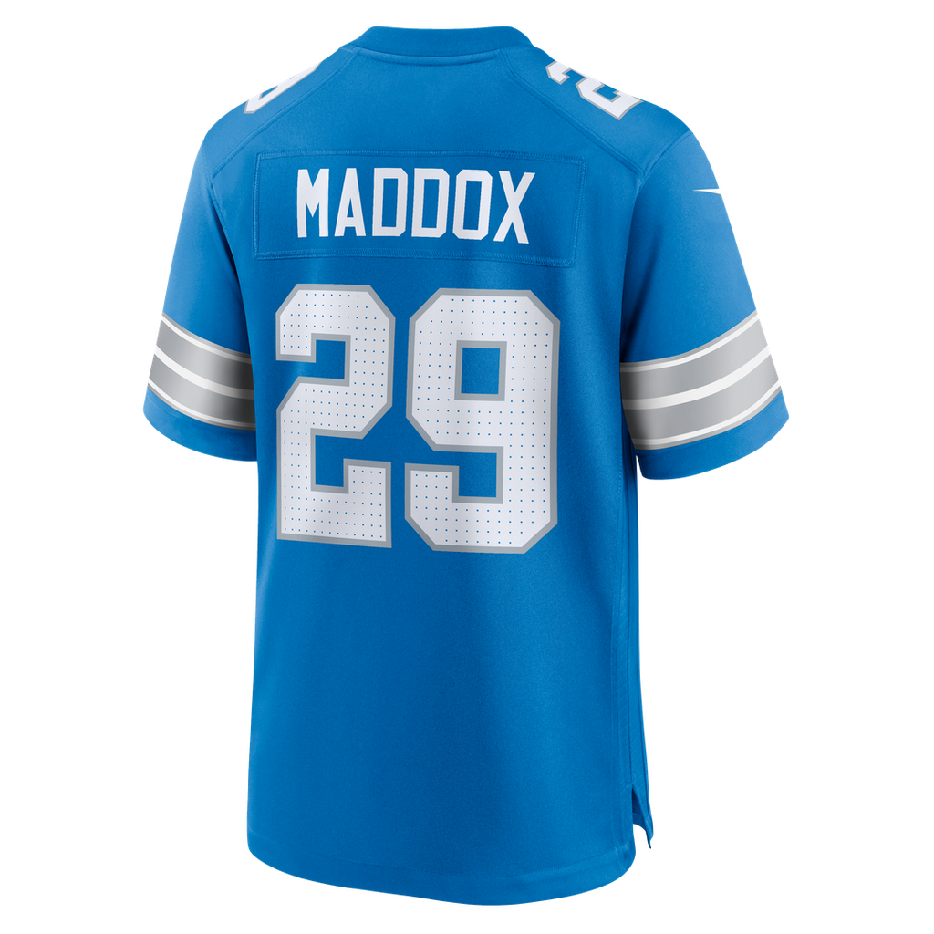 Men's Detroit Lions Avonte Maddox Blue Team