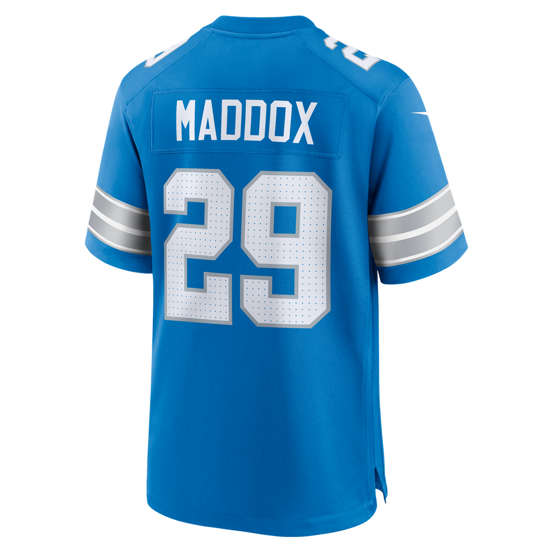 Men's Detroit Lions Avonte Maddox Blue Team