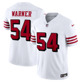 Men's San Francisco 49ers Fred Warner White Alternate Vapor F.U.S.E. Stitched