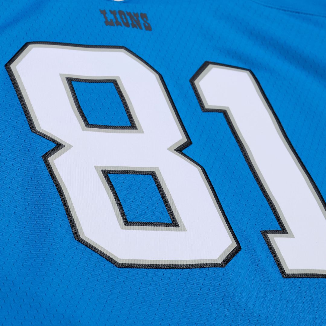 Men's Detroit Lions Calvin Johnson Blue 2007 Legacy Replica Jersey