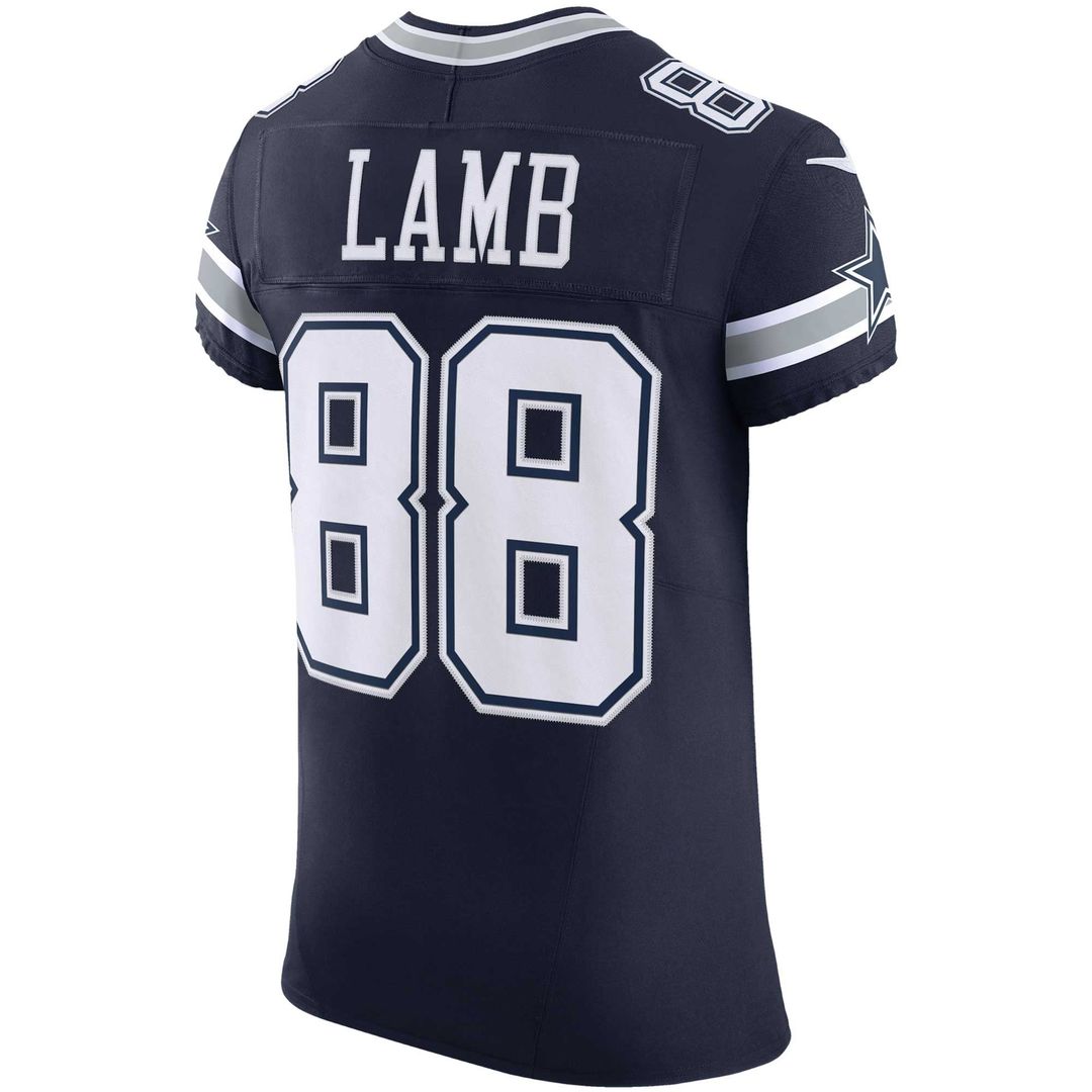 Men's Dallas Cowboys CeeDee Lamb Navy Team Vapor F.U.S.E. Elite Jersey