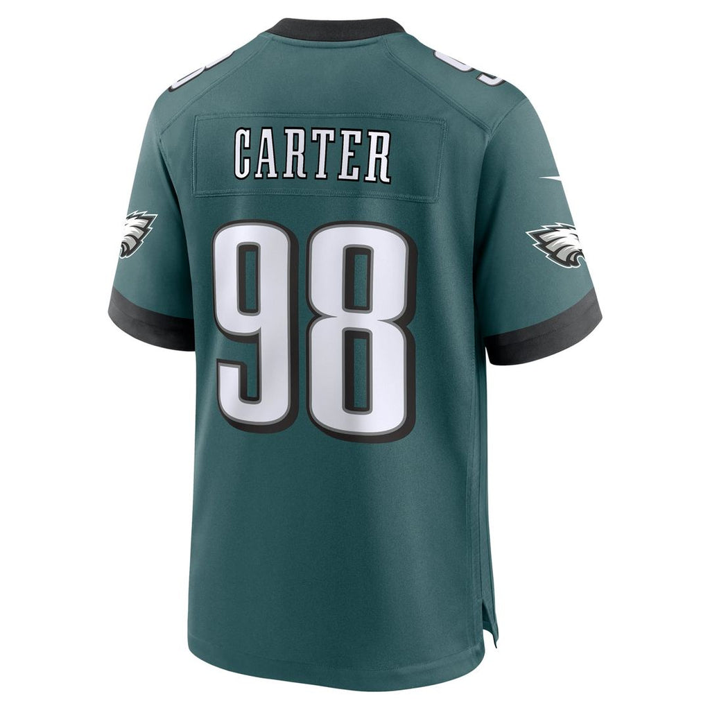 Men's Philadelphia Eagles Jalen Carter Midnight Green Team