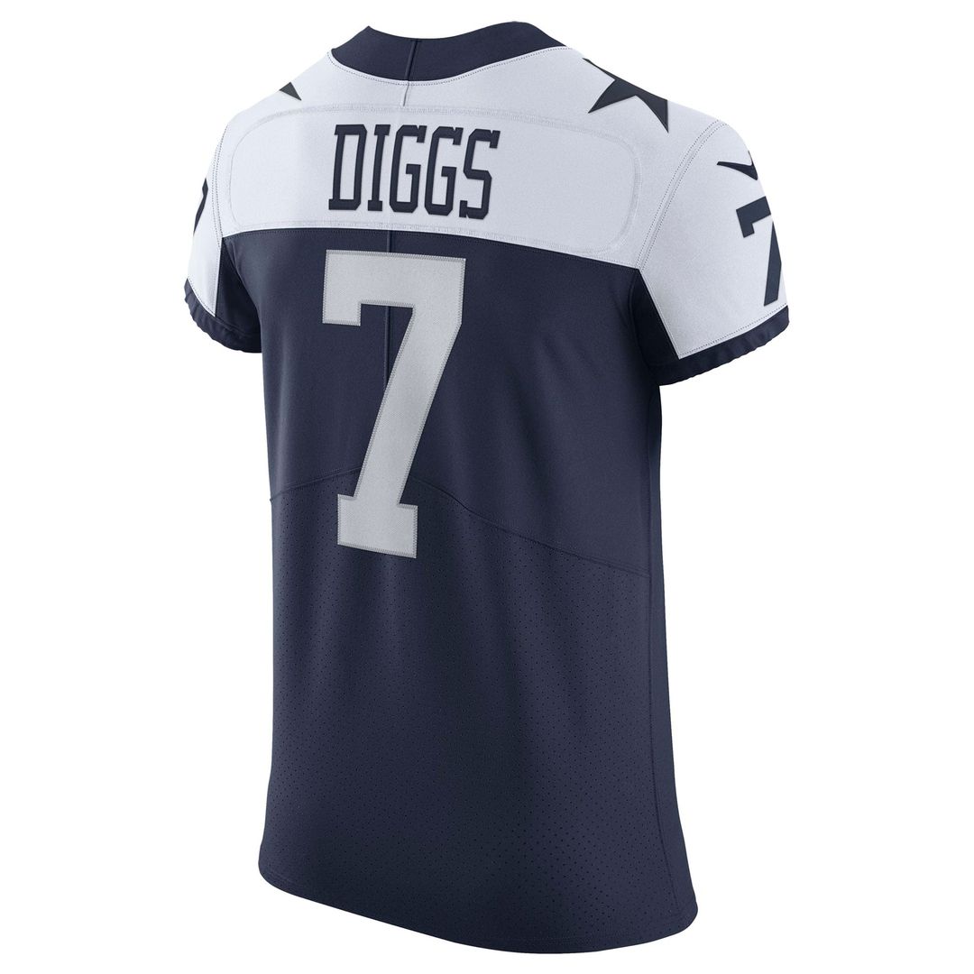 Men's Dallas Cowboys Trevon Diggs White Vapor Elite Jersey
