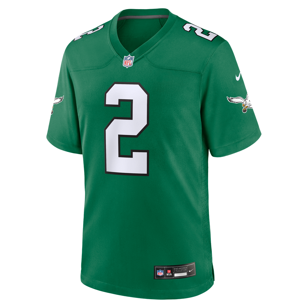 Men's Philadelphia Eagles Tariq Woolen Kelly Green Alternate