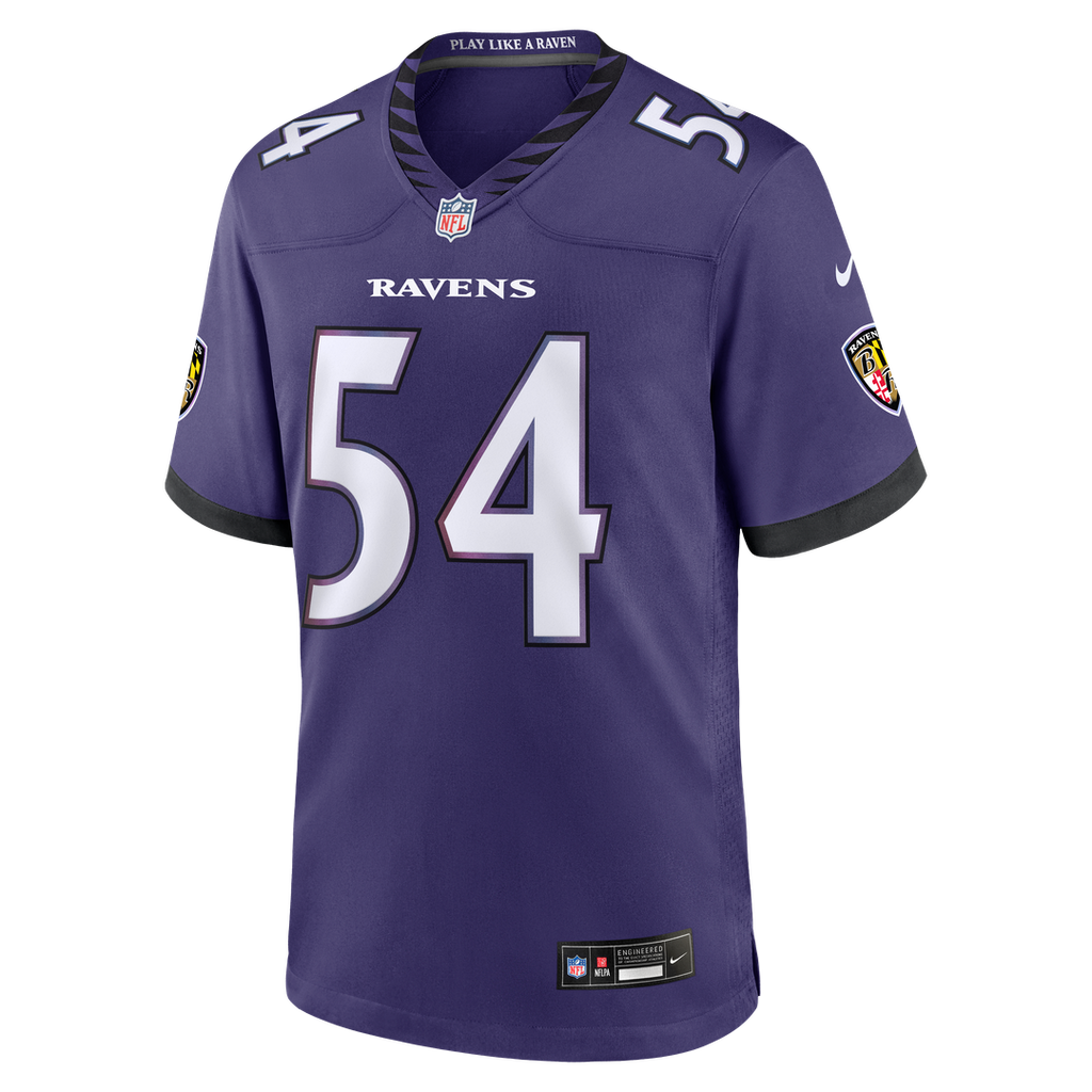 Men's Baltimore Ravens Jovaughn Gwyn Purple Team