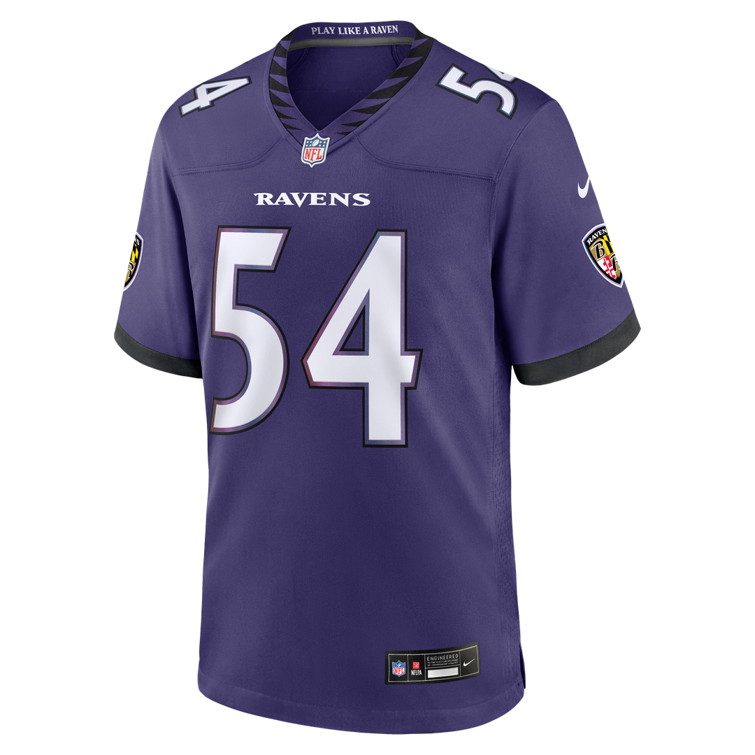 Men's Baltimore Ravens Jovaughn Gwyn Purple Team