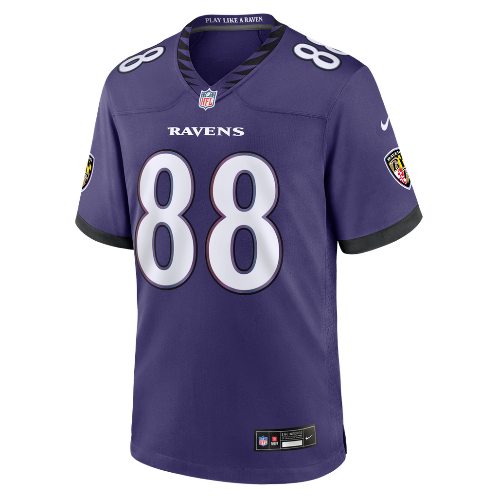 Men's Baltimore Ravens Matthew Hibner Purple Team