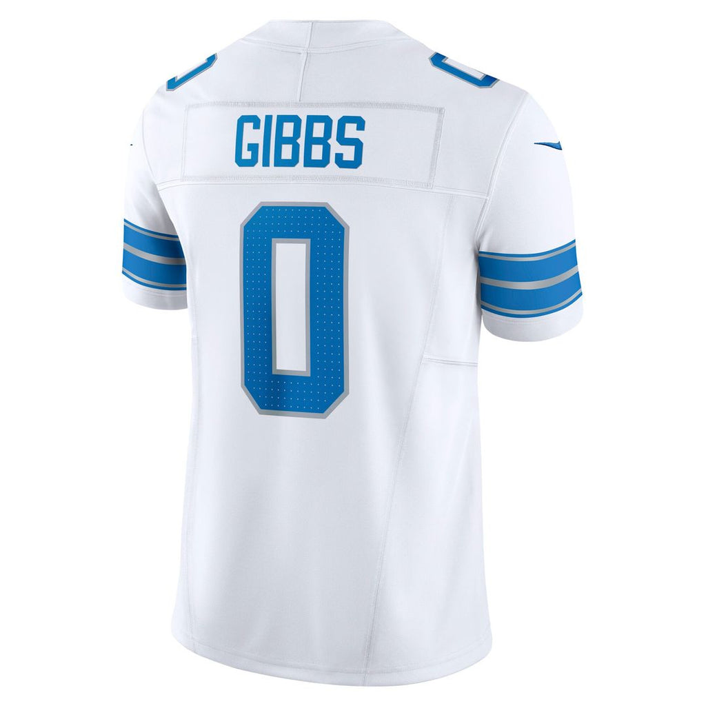 Men's Detroit Lions Jahmyr Gibbs White Vapor F.U.S.E.