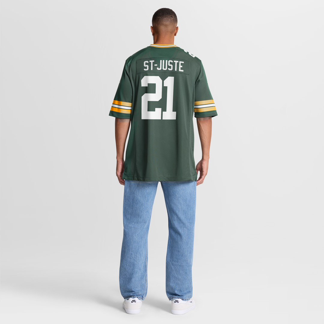Men's Green Bay Packers Benjamin St Juste Green Team Jersey