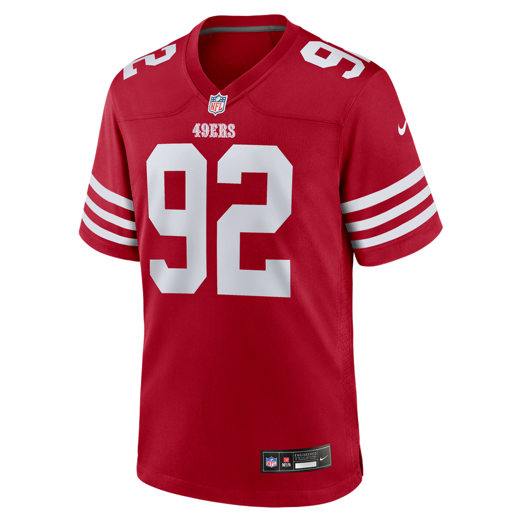 Men's San Francisco 49ers Osa Odighizuwa Scarlet Team