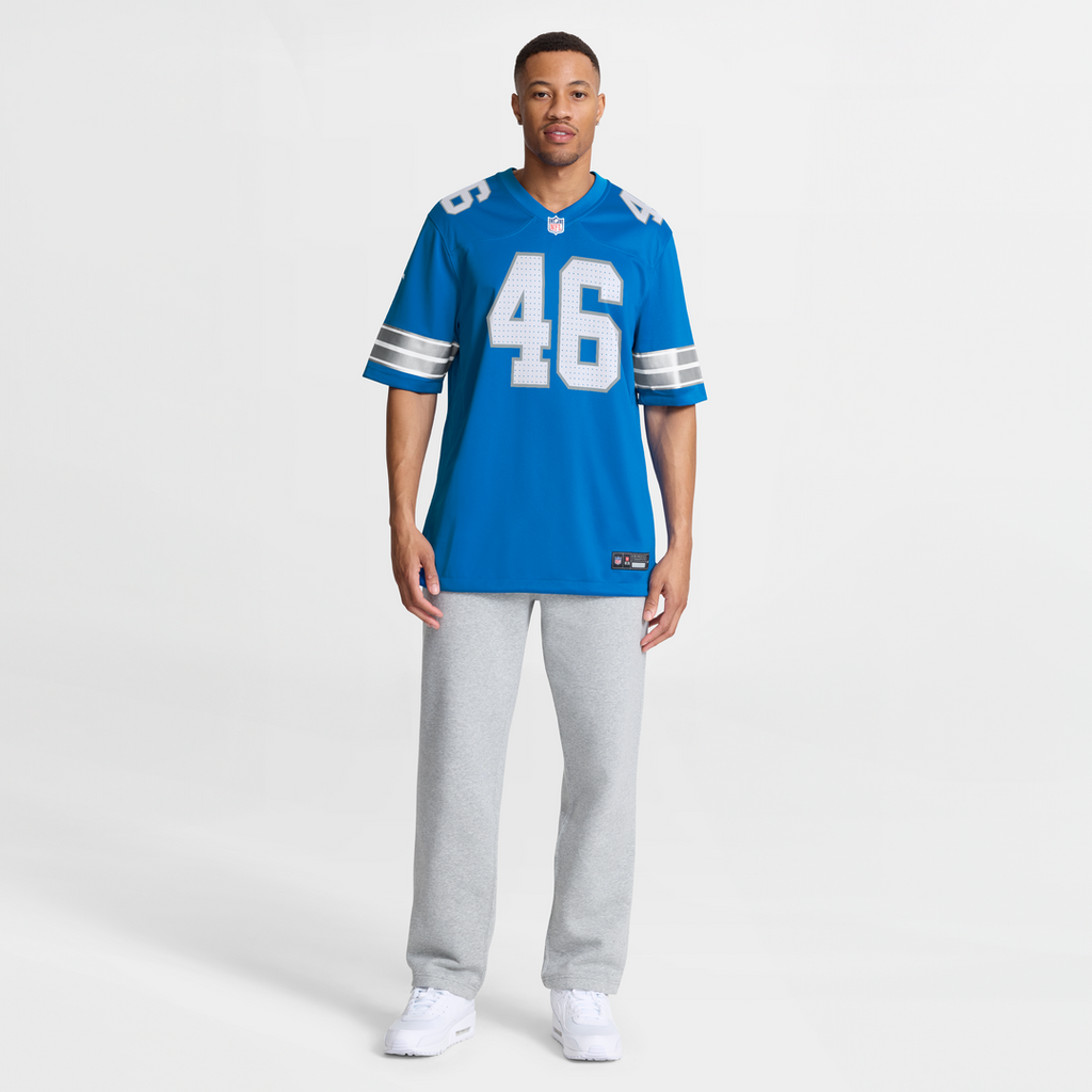 Men's Detroit Lions Jack Campbell White White
