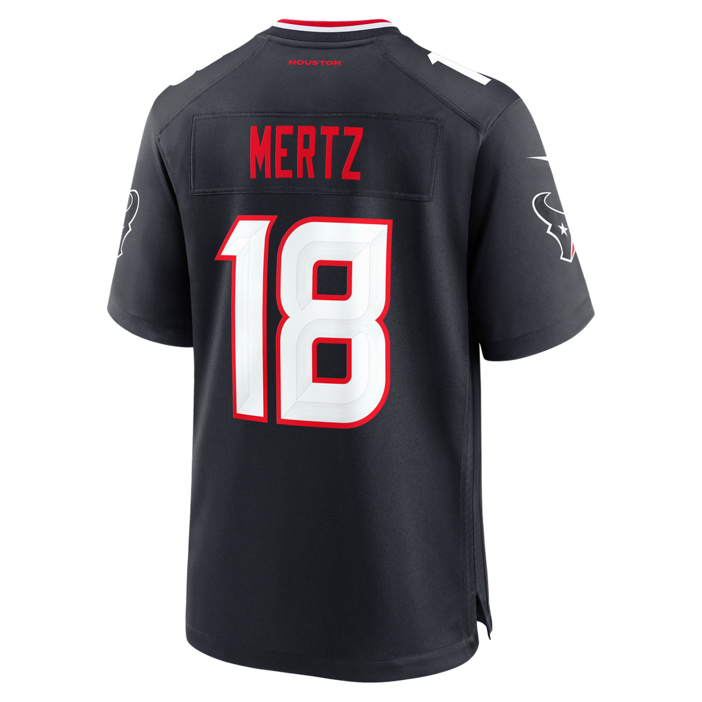 Men's Houston Texans Graham Mertz Navy Team