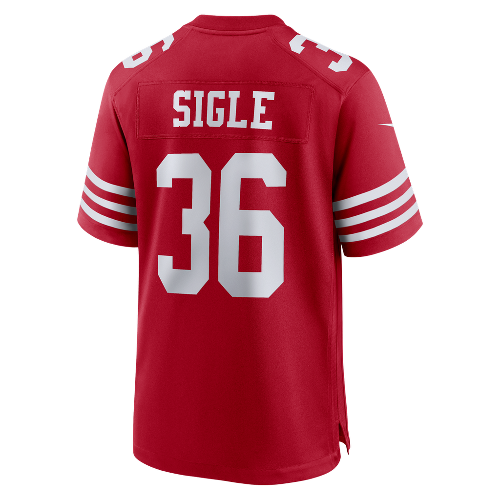 Men's San Francisco 49ers Marques Sigle Scarlet Team