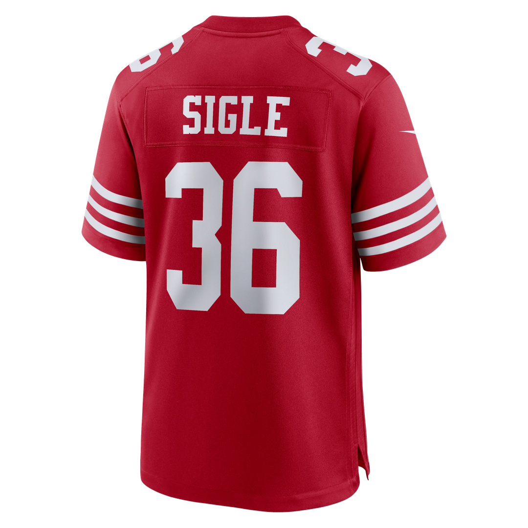 Men's San Francisco 49ers Marques Sigle Scarlet Team