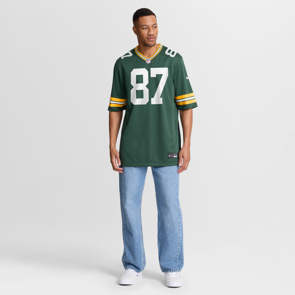 Men's Green Bay Packers Willie Davis Green Game Retired Player Jersey