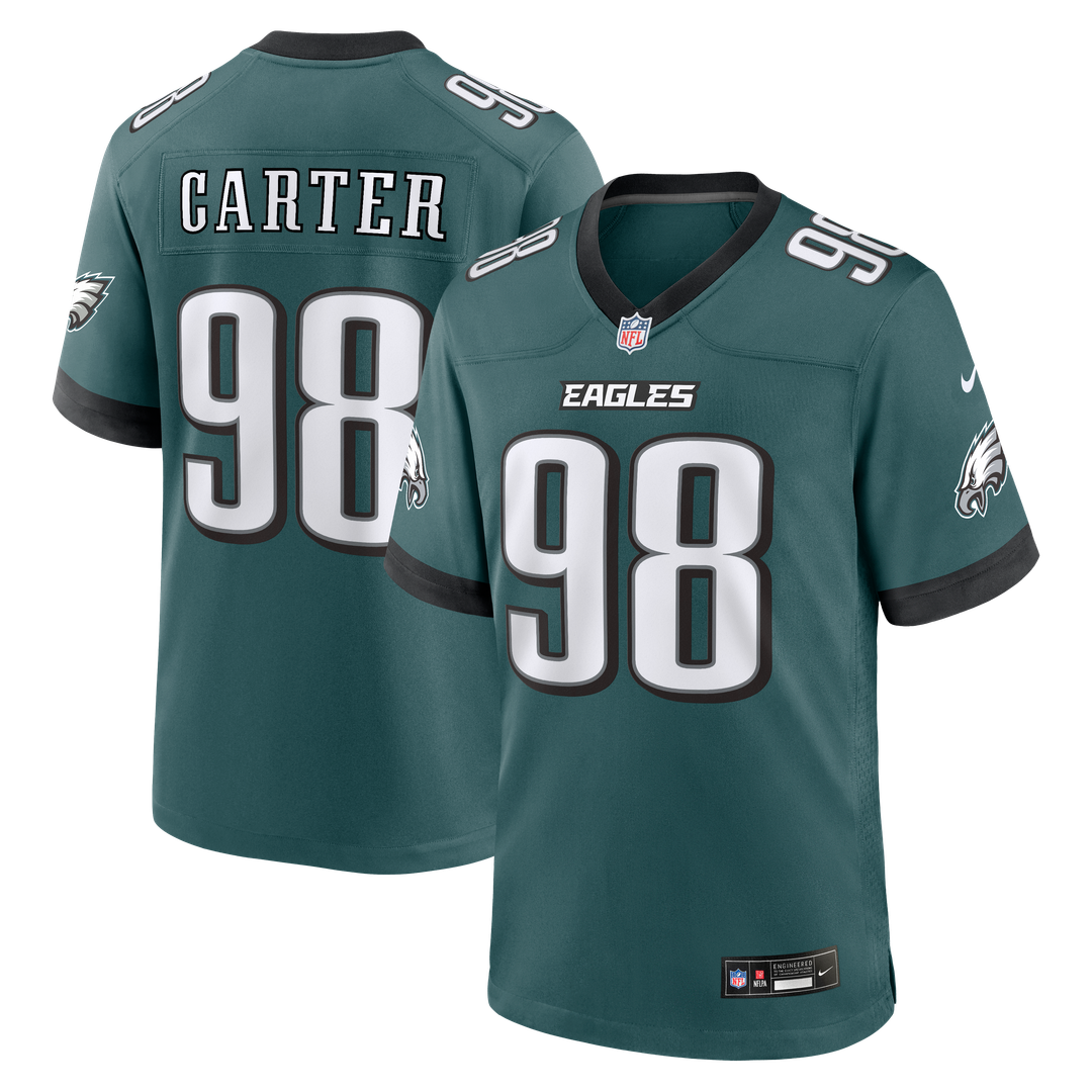 Men's Philadelphia Eagles Jalen Carter White
