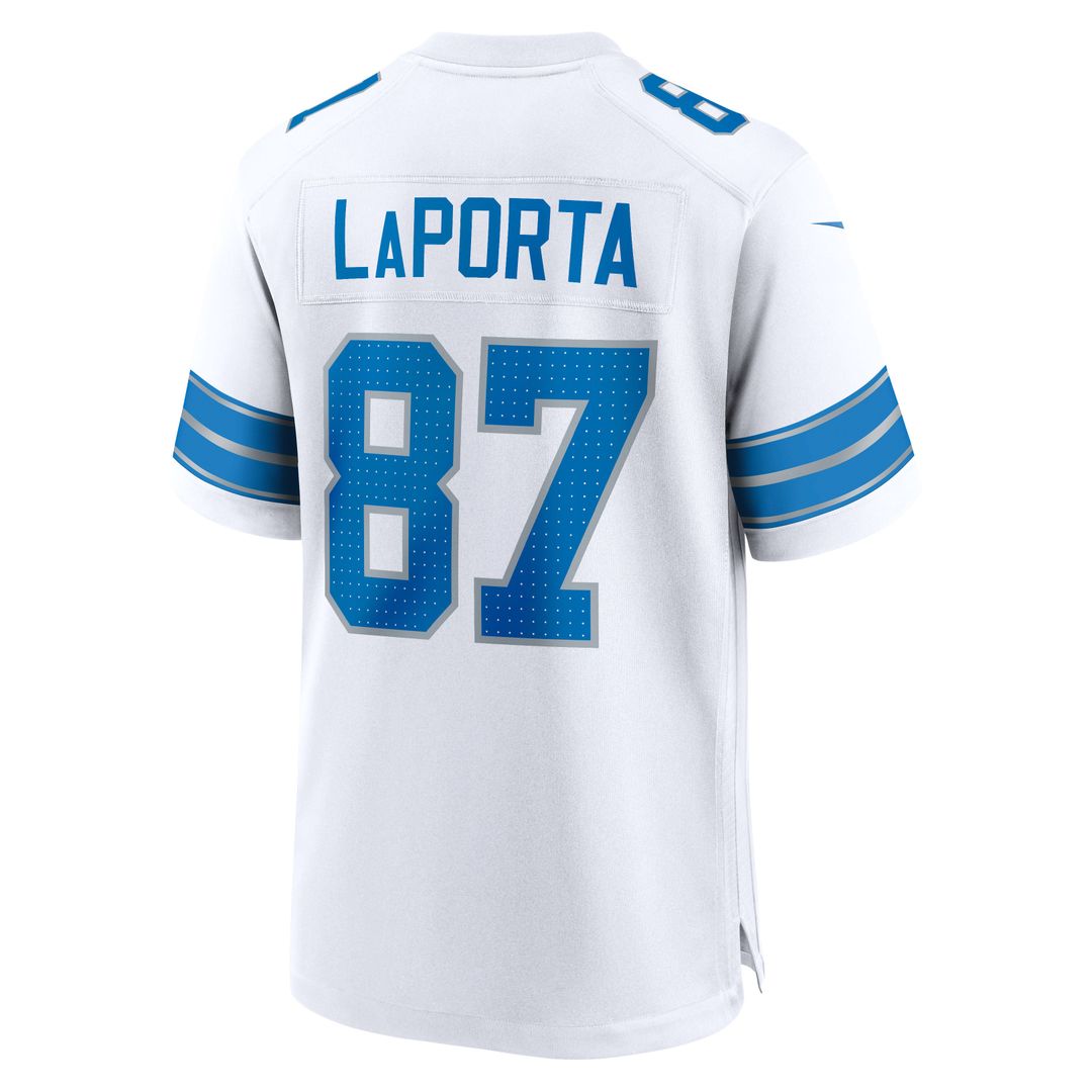 Men's Detroit Lions Sam LaPorta Blue