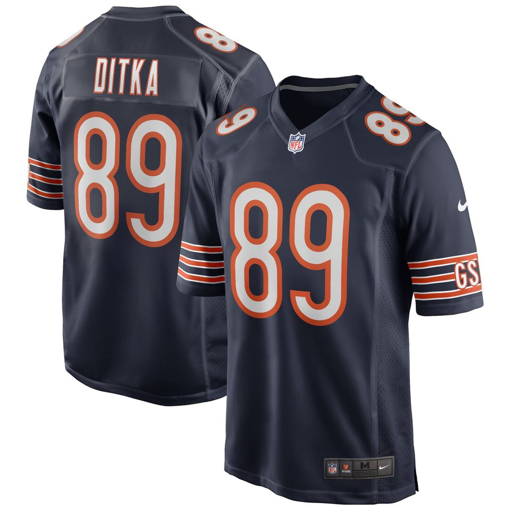Men's Chicago Bears Mike Ditka White Retired Player