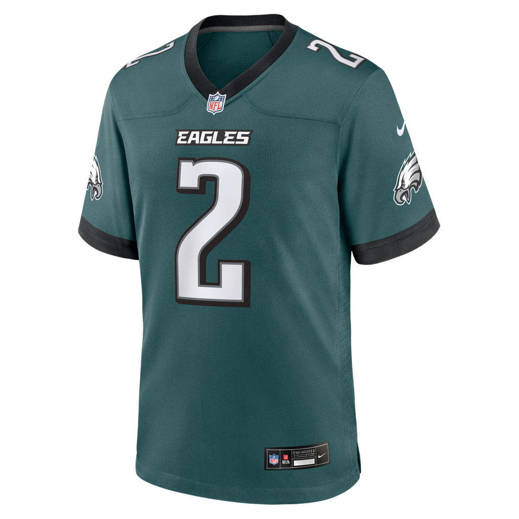 Men's Philadelphia Eagles Tariq Woolen Midnight Green Team