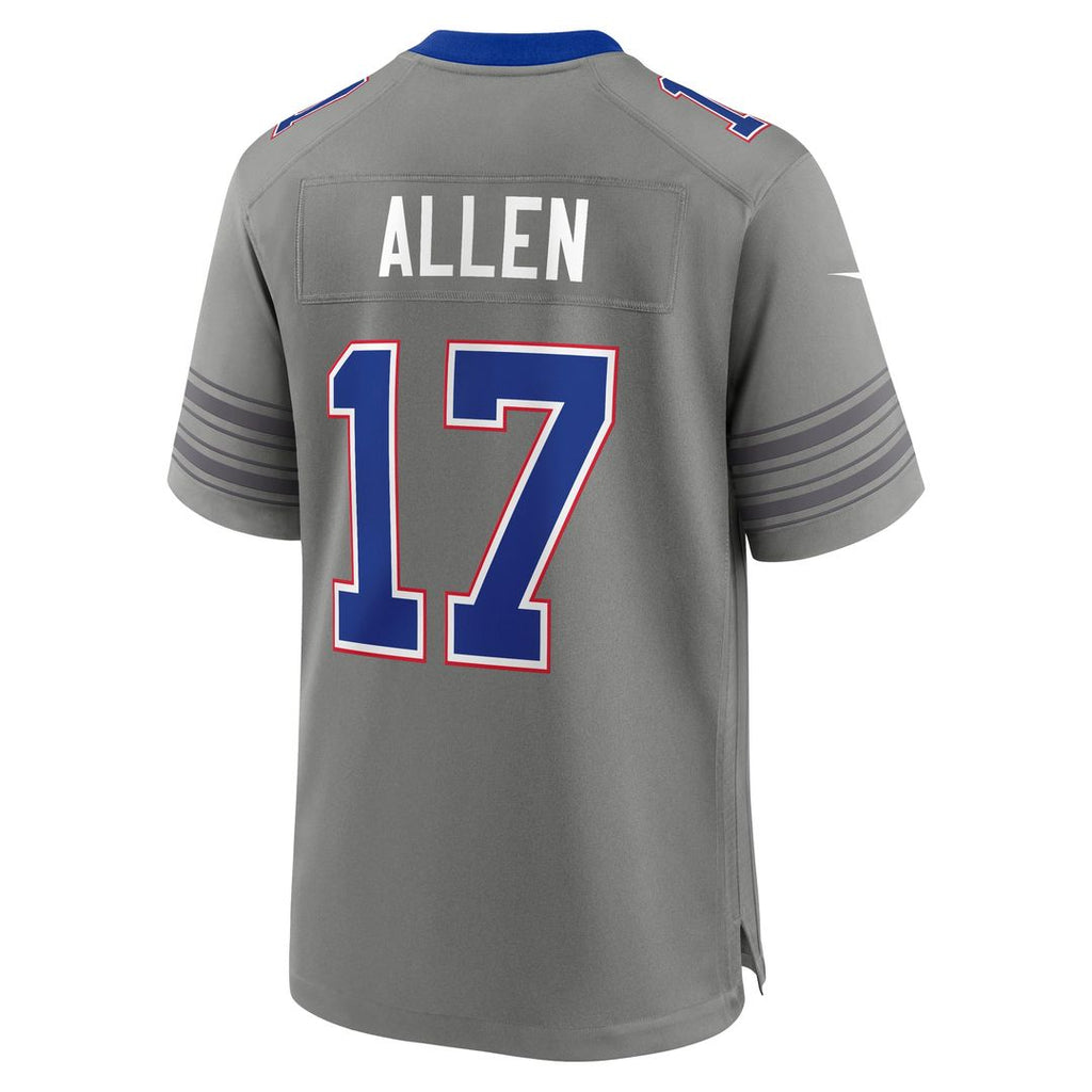 Men's Buffalo Bills Josh Allen Gray Nickel City