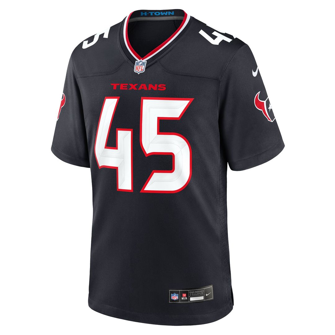 Men's Houston Texans E.J. Speed Navy Team