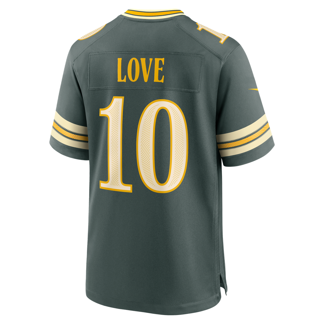 Men's Green Bay Packers Love Green 2026 Rivalries Collection Jersey