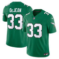 Men's Philadelphia Eagles Cooper DeJean Kelly Green Alternate Vapor F.U.S.E. Stitched
