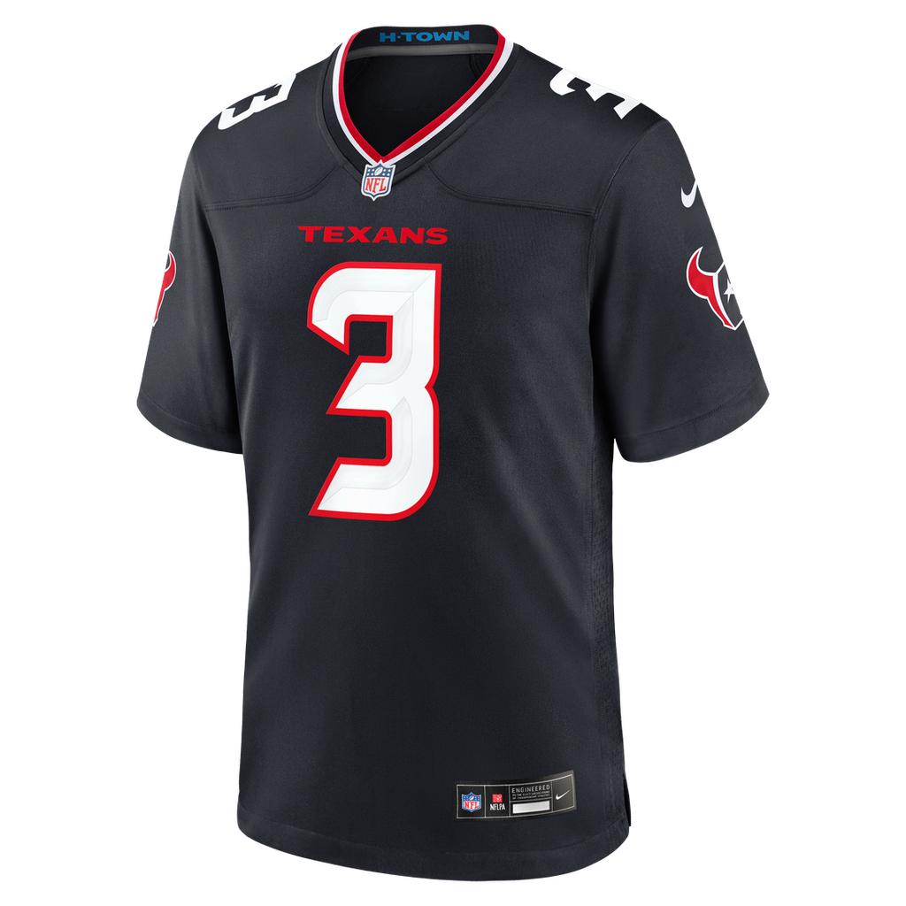 Men's Houston Texans Kamari Lassiter Navy Team