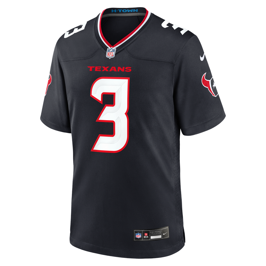 Men's Houston Texans Kamari Lassiter Navy Team